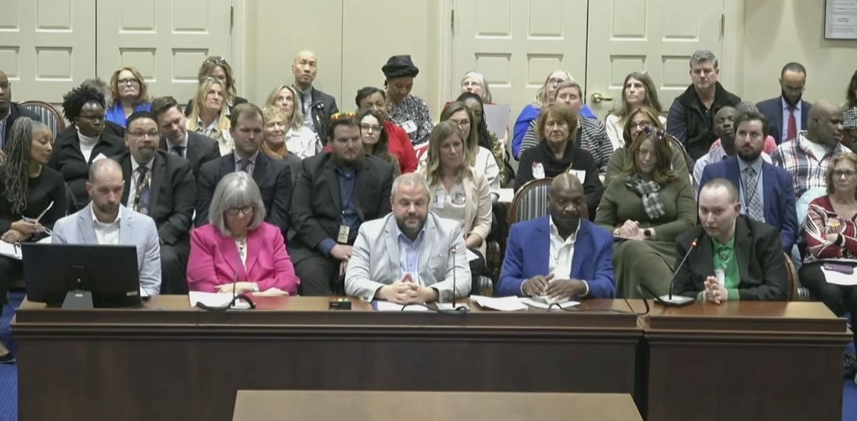 Photo at Michael K testimony